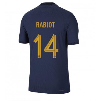 Herren Fußballbekleidung Frankreich Adrien Rabiot #14 Heimtrikot WM 2022 Kurzarm